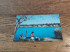 Vintage Fiji Postcard Villagers Doing Washing By Sigatoka River picture
