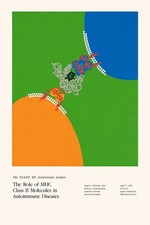 MHC Class II Molecules Autoimmune Diseases Lecture Poster - 1991 24x36” 🗞️ picture