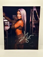Zelina Vega Backstage Silver Signed Autographed Photo Authentic 8x10 COA picture
