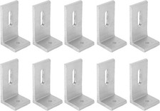 10-Pack Heavy-Duty Aluminum Alloy L-Foot Solar Mounts Photovoltaic Panel Moun... picture