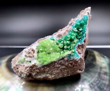 RARE AAAAA TSUMEB AFRICA GREEN SMITHSONITE & DIOPTASE MINERAL SPECIMEN picture