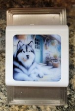 Alaskan Malamute LED Night Light with Auto light sensitive On & Off picture