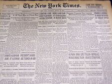 1937 MARCH 13 NEW YORK TIMES - REBELS GAIN AT GUADALAJARA - NT 3404 picture