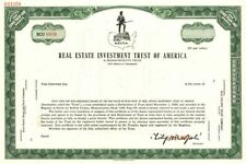 Real Estate Investment Trust of America - Specimen Stocks & Bonds picture