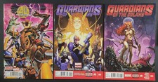 Age Of Ultron #10 & Guardians of the Galaxy #5, 6 NM 1st App Angela @ Marvel picture