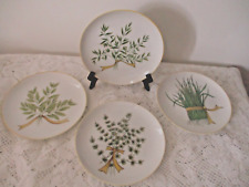 Set of 4 Taste Setter Collection Plates Herbs picture