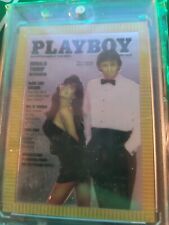 1995 Donald Trump Playboy Chromium Cover Cards in Mint Condition  picture