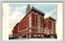 Decatur, IL-Illinois, Hotel Orlando Advertising Antique c1921, Vintage Postcard picture