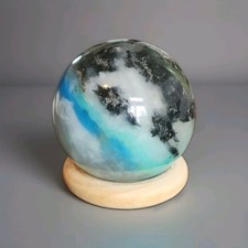 Natural Polished Quantum Quattro Sphere - 1.58" - 90g - USA picture