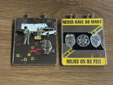Crime Scene Unit Lincoln PD Evidence Tag Challenge Coin 1#21 picture