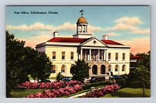 Tallahassee FL-Florida, Post Office, Antique, Vintage Souvenir Postcard picture