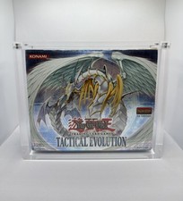 Yu-Gi-Oh Tactical Evolution 1st edition Hobby Empty Booster Box Exc-Nm + Case picture