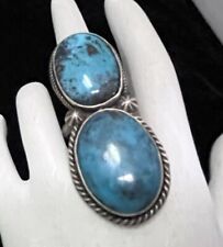 Navajo Sterling Turquoise Ring #191 SIGNED picture
