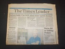 1992 MAY 27 WILKES-BARRE TIMES LEADER - GOP STANCE AGAINST ABORTION - NP 7534 picture