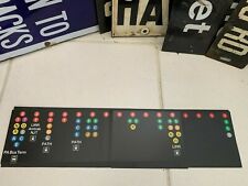 VINTAGE MTA TAPEOVER MYLAR SIGN LIRR PATH #1 #3 #7 #A #J #Z NY NYC SUBWAY LINES picture