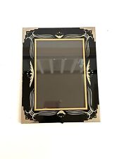 Art Deco Reverse Painted Black Frame picture