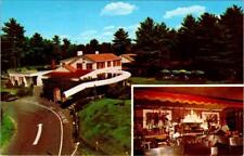 FOXBORO, MA Massachusetts LORD FOX RESTAURANT Buffet~Chefs ROADSIDE Postcard picture