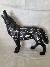 Westland Giftware Call of the Wolf Rock Art 14110 resin figurine 2004 retired picture