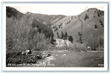 California CA Postcard Lift to Mt. Baldy Sun Valley c1950's RPPC Photo picture