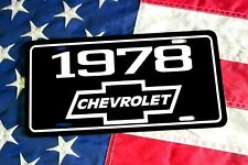 1978 Chevrolet license plate tag 78 Chevy CAPRICE CLASSIC MALIBU MONTE CARLO picture