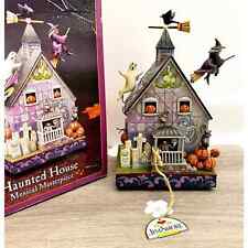 2010 Jim Shore Haunted House Tonight Your Fears Take Flight Music Box HALLOWEEN picture