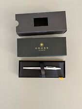 CROSS COUNTRY CHROME BALLPOINT PEN WITH LUXURY GIFT BOX. NEW IN BOX picture