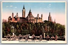 Parliament Buildings. Ottawa Vintage Postcard picture