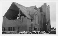 J33/ Three Forks Montana RPPC Postcard c1925 Earthquake Disaster Church  218 picture
