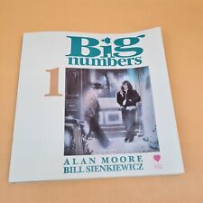 Big Numbers #1 & 2 - Alan Moore & Bill Sienkiewicz Mad Love 1990 First Editions picture