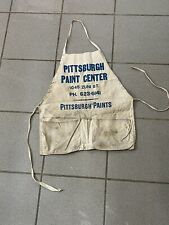Vintage Pittsburgh Paints Nail Apron Advertising Carpenter Apron  Colorado picture