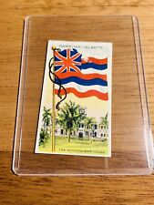1910 Recruit Little Cigars Flags Of All Nations Series Hawaiian islands - Clean picture