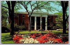 Caroliniana Library University South Carolina Columbia SC Flower Garden Postcard picture