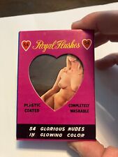 Vintage Royal Flushes 54 Glorious Nude NO.9009A Playing Cards New Sealed picture