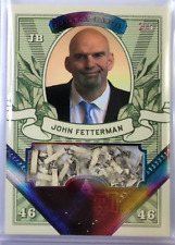 Rare Decision 2022 JOHN FETTERMAN  RC Rookie Rainbow Money Card, #'d 2/3 picture
