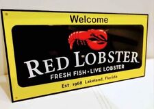 Red Lobster restaurant seafood nostalgia Sign picture