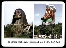 Sphinx Statue Makeover 2025 Monster Memes Card #70 (NM) picture
