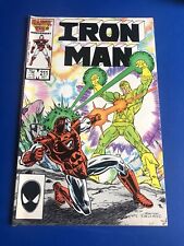 Iron Man #211 (1986, Marvel) vs the Living Laser picture