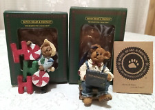 2 Boyd's Collection ORNAMENTS PC Browser & Jolly Elfbeary picture