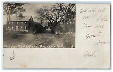 1907 Webster Birthplace Franklin New Hampshire NH RPPC Photo Antique Postcard picture