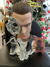 1/1 The Terminator T1000 Bust Statue Figure Painted Model Collectible Purearts picture