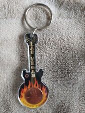 Lucky Penny Inside Lucite Shaped Guitar picture