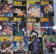 Lot Of 12 Vintage Heavy Metal Magazines 1984 Jan-Dec. Good condition picture