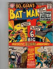 Batman #182 VG Giant Moldoff Robin Joker  Gordon Alfred Prof. Zero VG picture