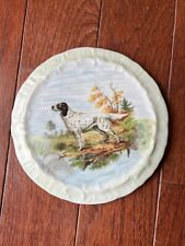 Handpainted English Setter plate  picture