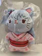 Gintama with Cat Gintoki Sakata Chain Plush Doll Toy Pako Ver Movic JAPAN picture
