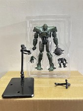 Articulated figure with accessory, collectible model, robot, picture