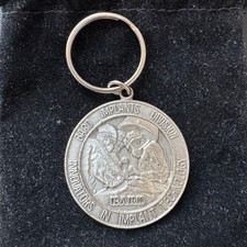 VINTAGE Bard Implants Division Medical Keychain - USCI DEBAKEY Vascular picture