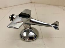Vintage Hamilton  Art Deco Chrome Airplane Table Top Lighter / Working picture