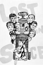 Lost In Space Guy Williams June Lockhart 24x36 inch Poster picture