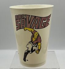 1975 Doc Savage 7-Eleven Slurpee Cup Marvel Comic Crime Fighter Plastic Drinking picture